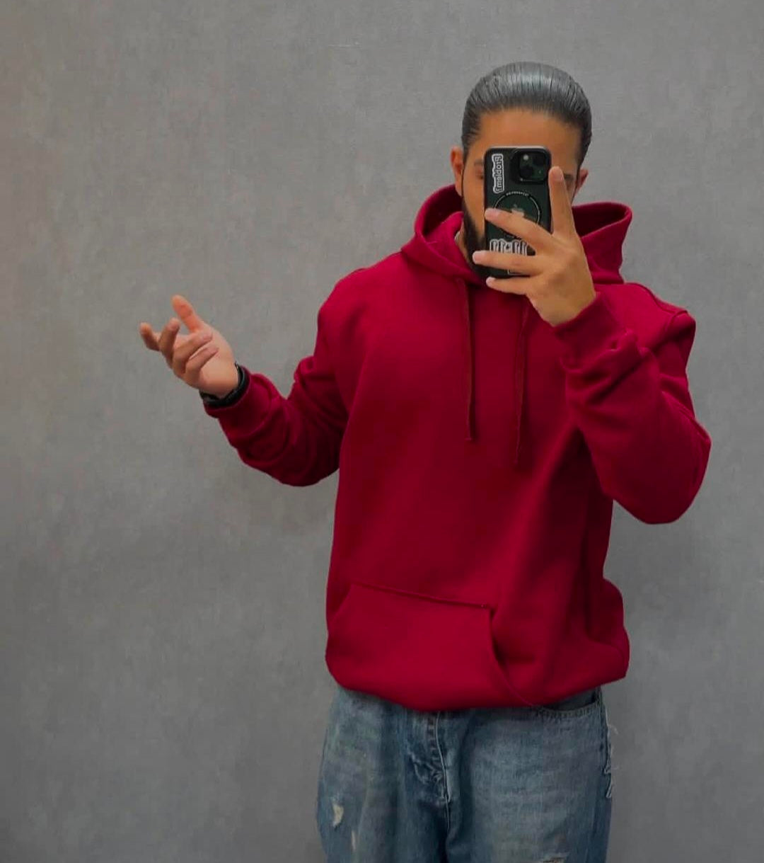 Men’s Premium Fleece Hoodie