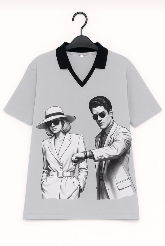 Couple Vibe Polo Tee